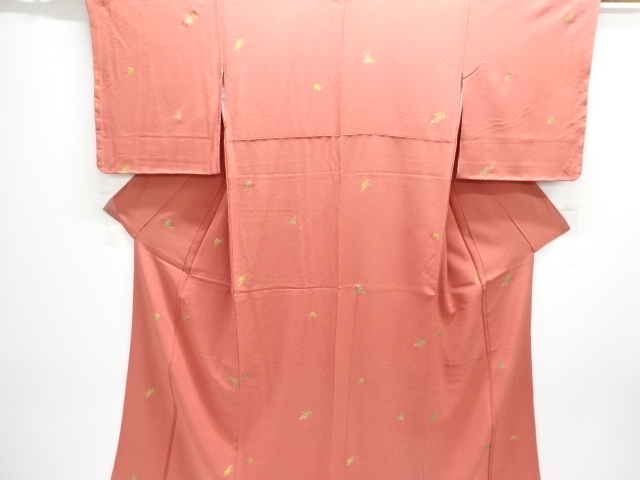 JAPANESE KIMONO / UNUSED KOMON / WISTERIA & ORCHIDEE